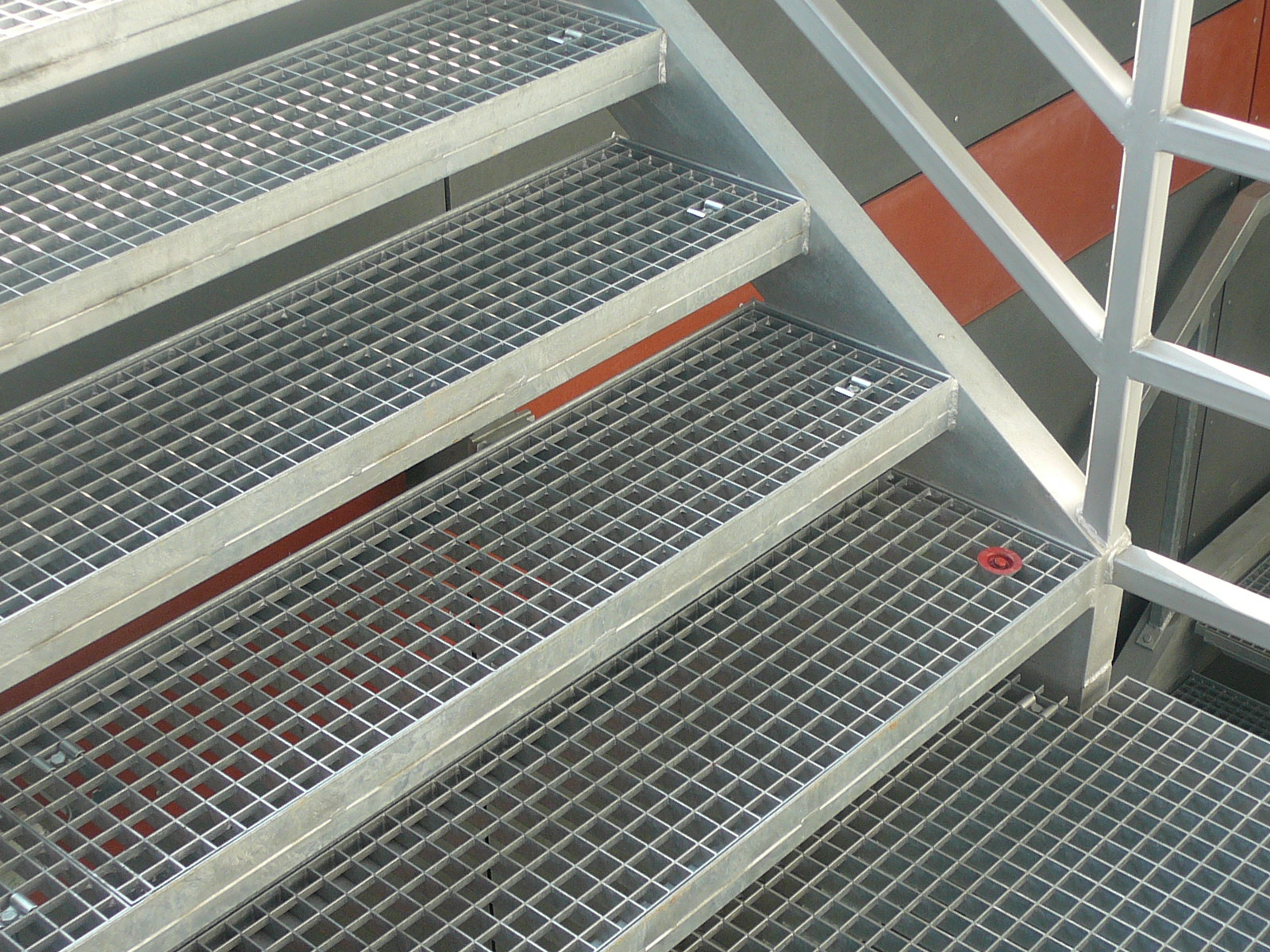 Expanded metal hot sale stairs